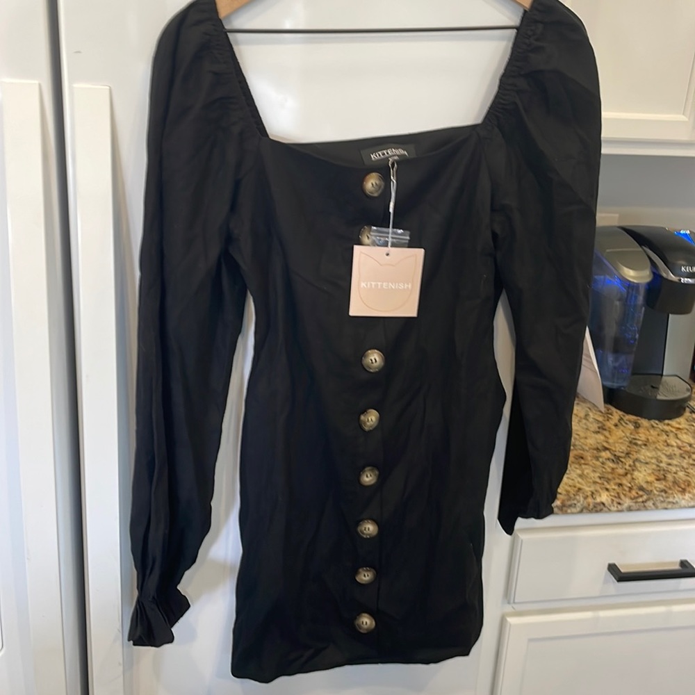 BRAND NEW! KITTENISH BLACK DRESS!